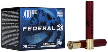 Game Load Upland Hi-Brass, 410 Bore, 6 Shot, 3 in, 11/16 oz, 1135 fps