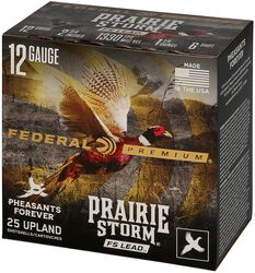 Prairie Storm FS Lead, 12 Gauge, 6 Shot, 2-3/4 in, 1 1/4 oz, 1330 fps
