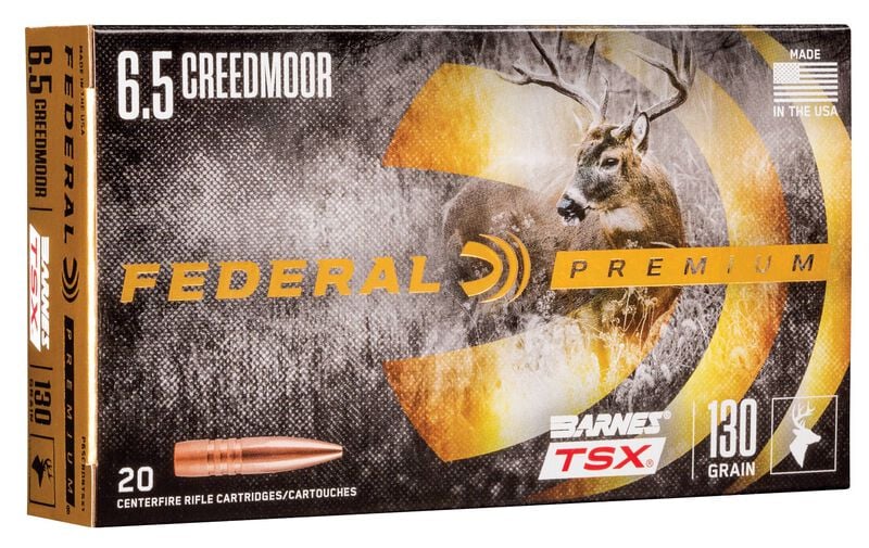 Barnes TSX, 6.5 Creedmoor, 130 Grain, Barnes Triple-Shock X Bullet (TSX), 2825 fps