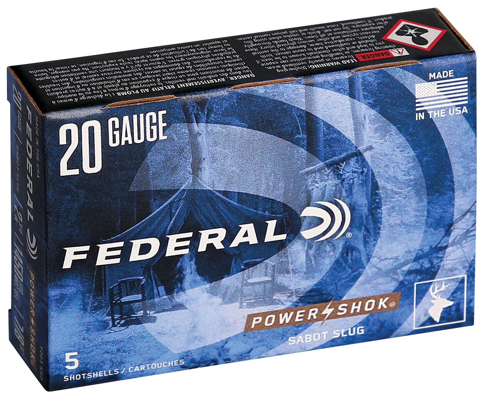 Buy Power-Shok Sabot Slug, 20 Gauge, 328 Grain, 2-3/4 in