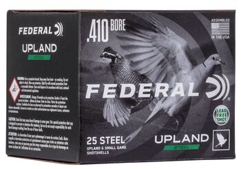 Upland Steel, 410 Bore, 6 Shot, 3 in, 3/8 oz, 1400 fps