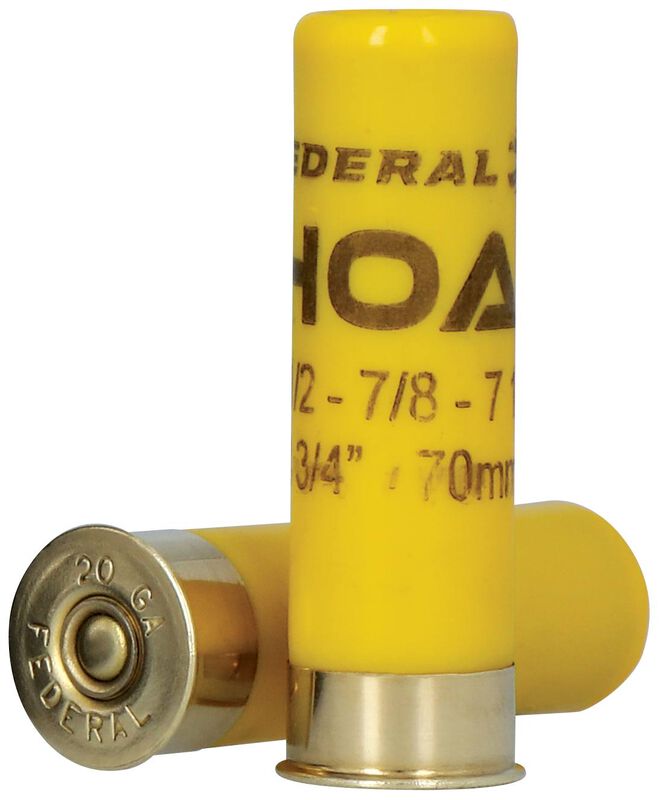 High Over All, 20 Gauge, 7.5 Shot, 2-3/4 in, 7/8 oz, 1200 fps