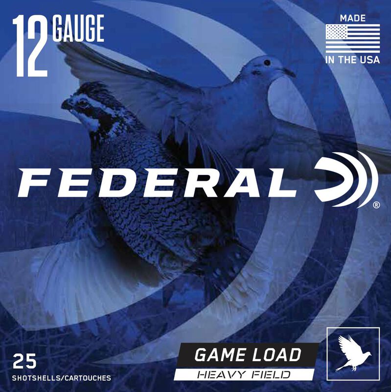 Game Load Upland Heavy Field, 12 Gauge, 7.5 Shot, 2-3/4 in, 1 1/8 oz, 1255 fps