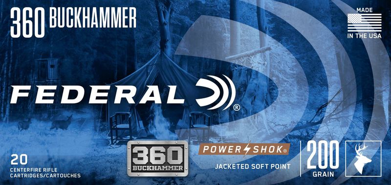 Power-Shok Rifle, 360 Buckhammer, 200 Grain, Soft Point, 2200 fps