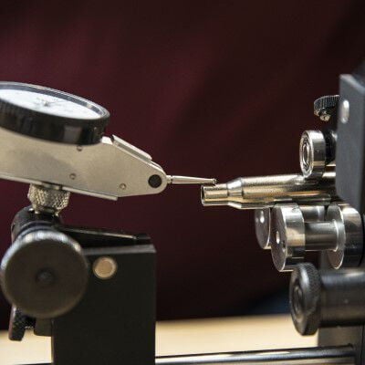 Custom Rifle Ammunition being made