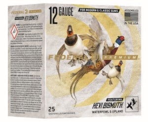 Premium HEVI-Bismuth 12 GA packaging