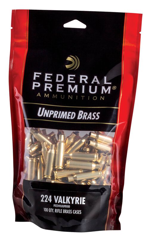 Unprimed Brass-Rifle, 224 Valkyrie