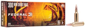 Fusion Rifle, 300 WSM, 165 Grain, Fusion Soft Point, 3100 fps