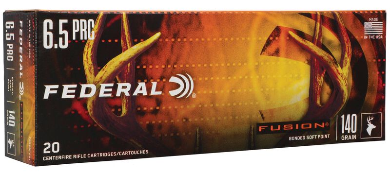 Fusion Rifle, 6.5 PRC, 140 Grain, Fusion Soft Point, 2925 fps 6.5 PRC Caliber Ammo - 20 Rounds of 140 Grain Weight Ammunition (F65PRCFS1)