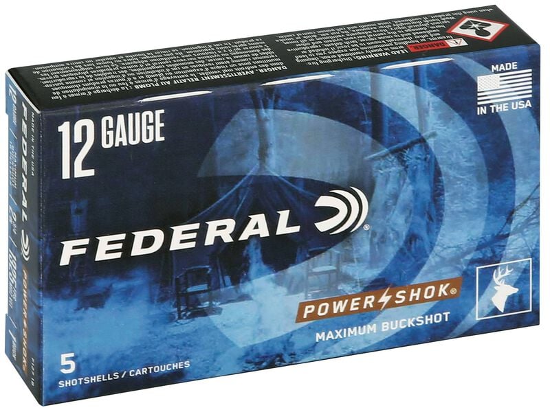 Federal Power-Shok Buckshot – eredeti gyári termékillusztráció