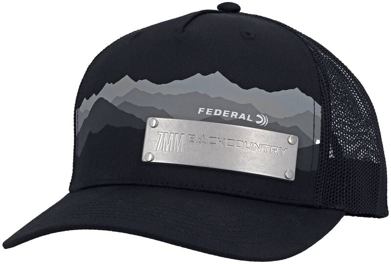 Federal Premium&reg; 7MM Backcountry Hat, Black, One Size Fits Most