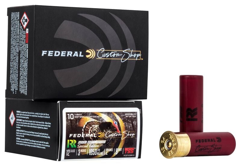 Federal Custom Shotshell Rob Roberts 12 Gauge – eredeti gyári termékillusztráció