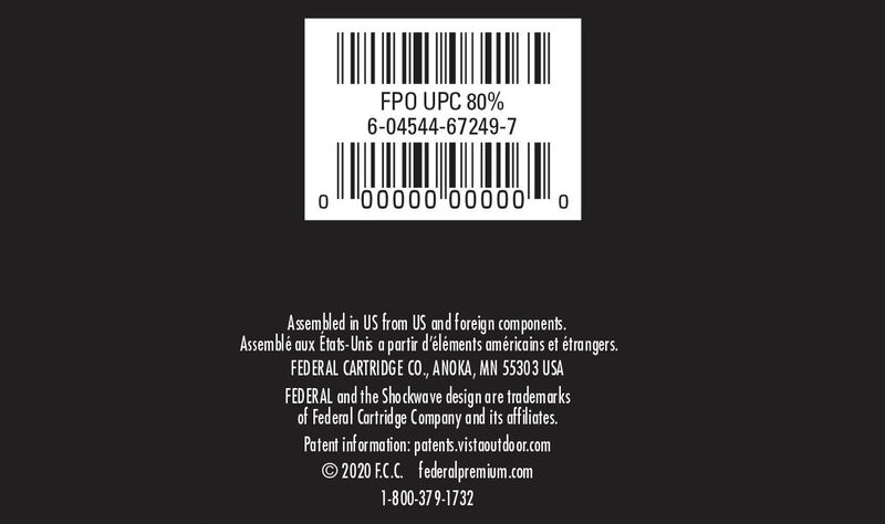 Federal Upland Steel – eredeti gyári termékillusztráció