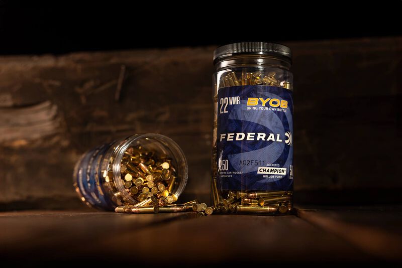 BYOB, 22 WMR, 50 Grain, Jacketed Hollow Point, 1530 fps