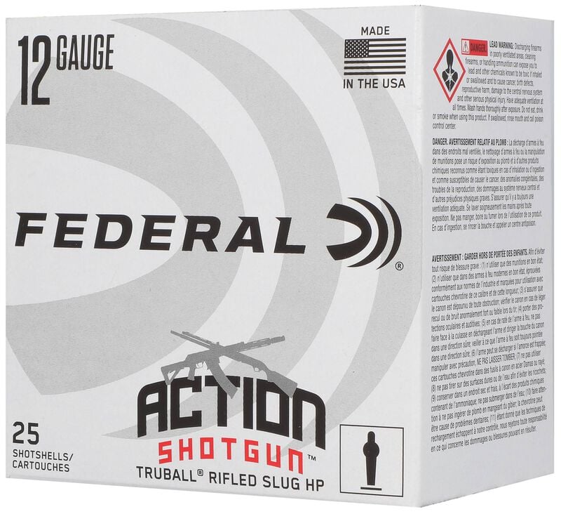 Federal Action Shotgun Rifled Slug – eredeti gyári termékillusztráció