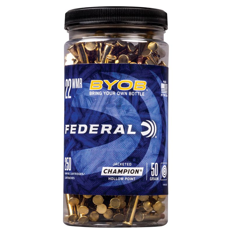 BYOB, 22 WMR, 50 Grain, Jacketed Hollow Point, 1530 fps