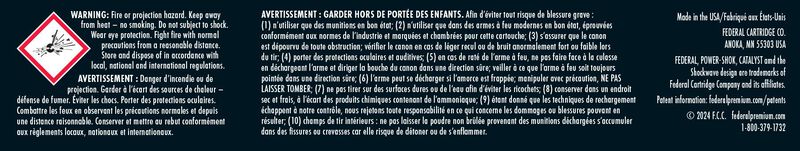 Federal Power-Shok Copper Rifle – eredeti gyári termékillusztráció
