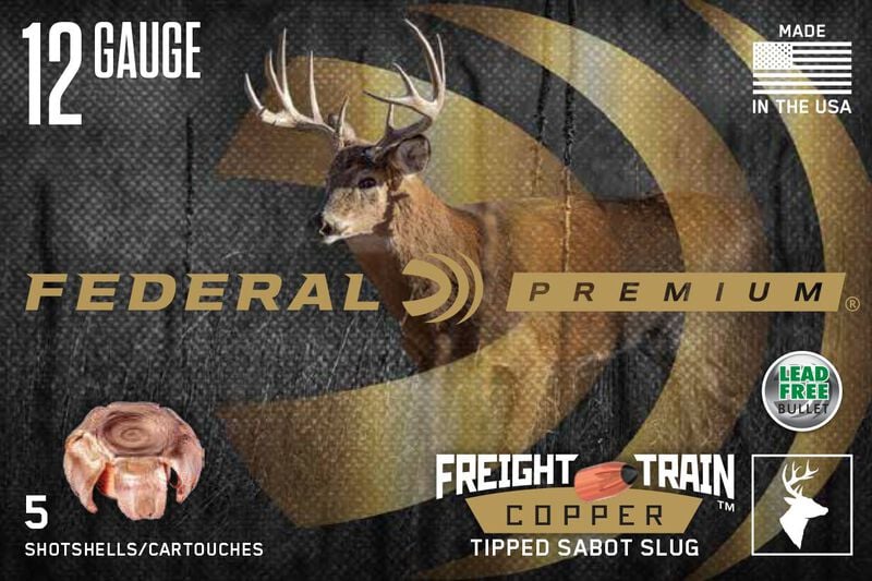 Federal Freight Train Copper Sabot Slug – eredeti gyári termékillusztráció