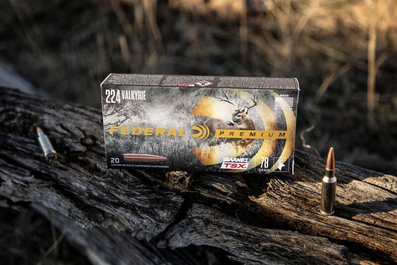 Barnes TSX, 224 Valkyrie, 78 Grain, Barnes Triple-Shock X Bullet (TSX), 2850 fps