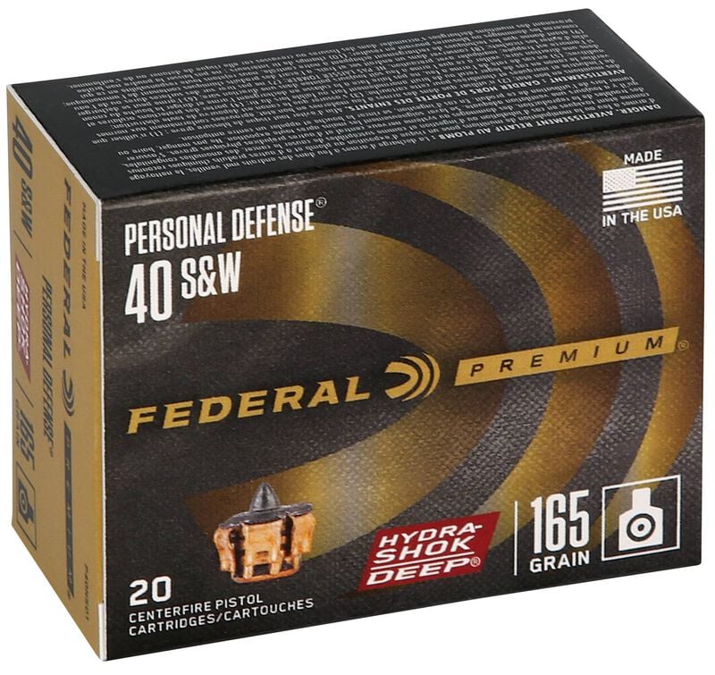 Federal Personal Defense Hydra-Shok Deep – eredeti gyári termékillusztráció