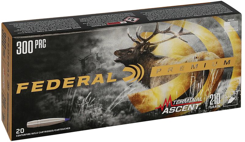 Terminal Ascent, 300 PRC, 210 Grain, Terminal Ascent, 2850 fps