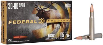 Nosler Partition, 30-06 Springfield, 165 Grain, Nosler Partition, 2830 fps
