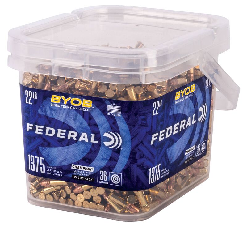 BYOB, 22 LR, 36 Grain, Copper Plated Hollow Point, 1260 fps