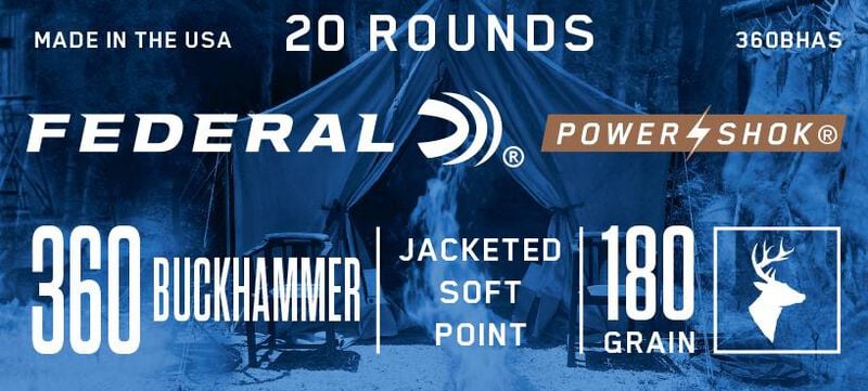 Federal Power-Shok Rifle – eredeti gyári termékillusztráció