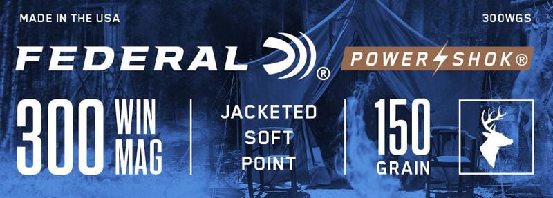 Federal Power-Shok Rifle – eredeti gyári termékillusztráció