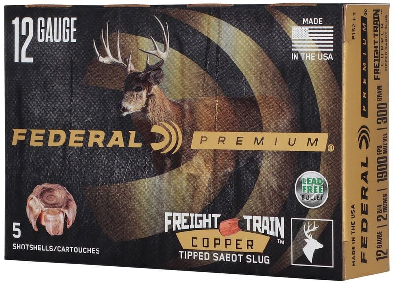 Federal Freight Train Copper Sabot Slug – eredeti gyári termékillusztráció