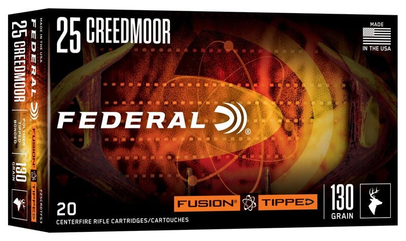 Springfield Model 2020 Waypoint Rifle Buy Fusion Tipped Rifle 25 Creedmoor Ammo | 130 Grain, 2850 FPS | Federal
