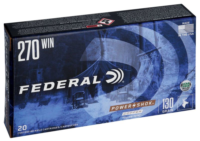 Federal Power-Shok Copper Rifle – eredeti gyári termékillusztráció