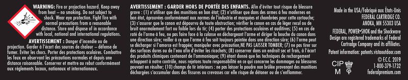 Federal Power-Shok Rifle – eredeti gyári termékillusztráció
