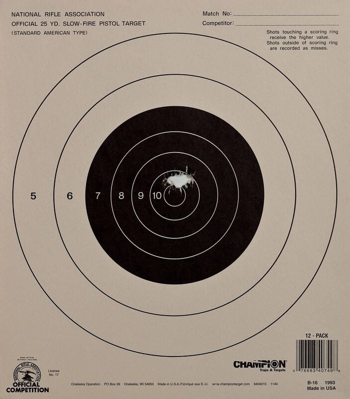 Federal Gold Medal Handgun – eredeti gyári termékillusztráció