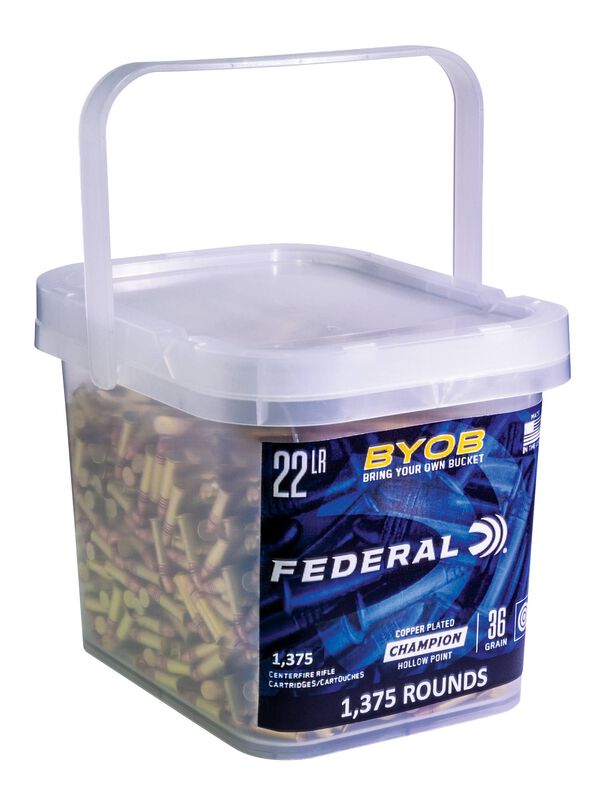 BYOB, 22 LR, 36 Grain, Copper Plated Hollow Point, 1260 fps