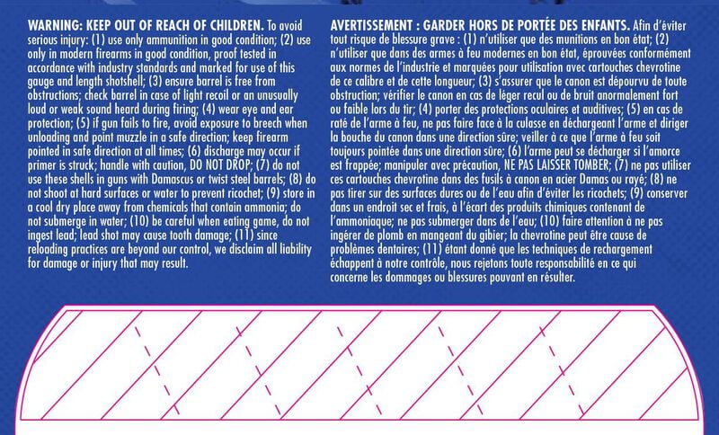 Federal Power-Shok Buckshot – eredeti gyári termékillusztráció