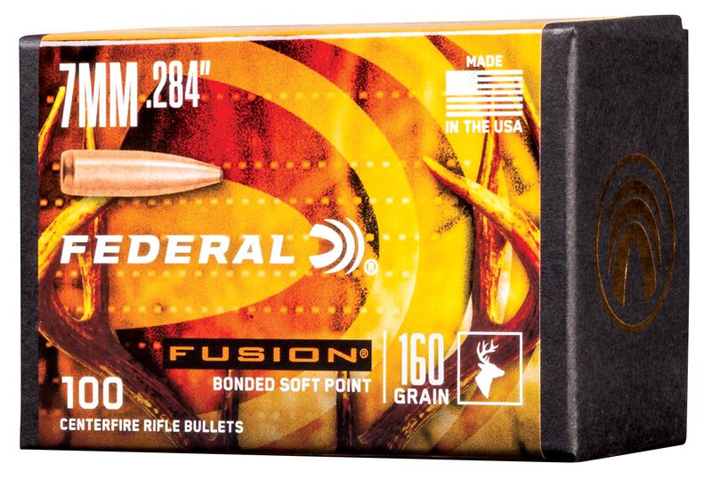 Fusion Component Bullet, .284, 160 Grain