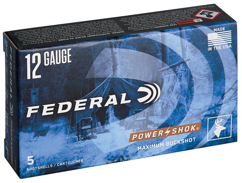 Federal Power-Shok Buckshot – eredeti gyári termékillusztráció