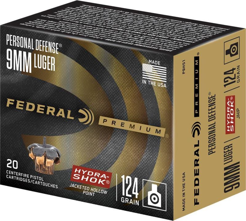 Federal Personal Defense Hydra-Shok – eredeti gyári termékillusztráció