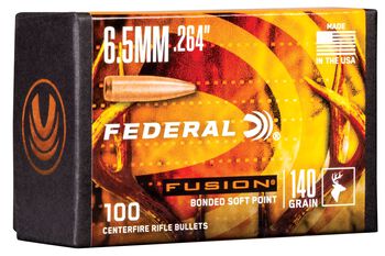 Fusion Component Bullet, .264, 140 Grain
