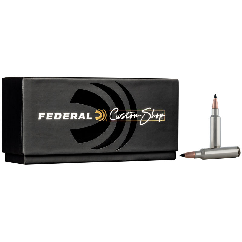 Federal Custom Rifle Ammo 284 Win – eredeti gyári termékillusztráció
