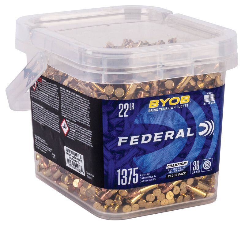 BYOB, 22 LR, 36 Grain, Copper Plated Hollow Point, 1260 fps