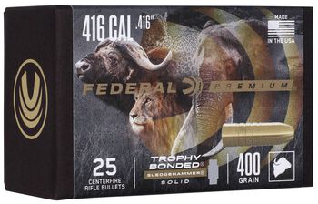 Trophy Bonded Sledgehammer Solid Component Bullet, .416, 400 Grain