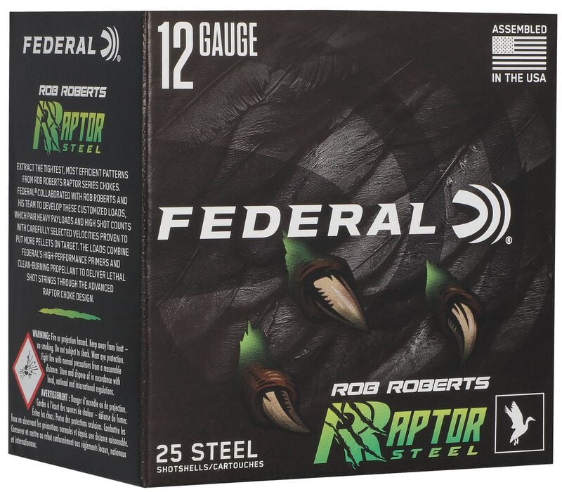 Federal Rob Roberts Raptor Steel – eredeti gyári termékillusztráció