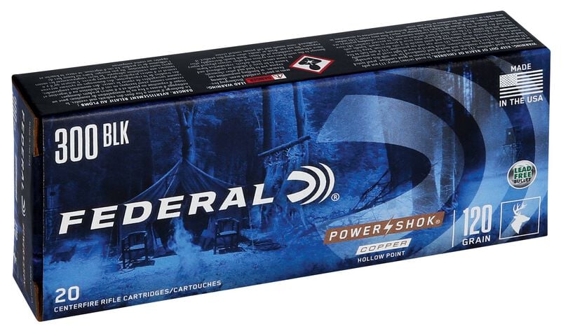 Federal Power-Shok Copper Rifle – eredeti gyári termékillusztráció