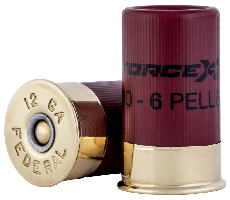 Personal Defense Shotshell Force X2 Shorty, 12 Gauge, 00 Buck Shot, 1-3/4 in, 1245 fps