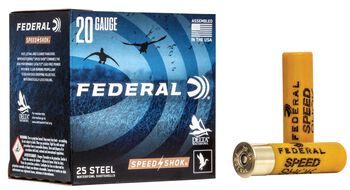 Speed-Shok, 20 Gauge, 1 Shot, 3 in, 7/8 oz, 1550 fps