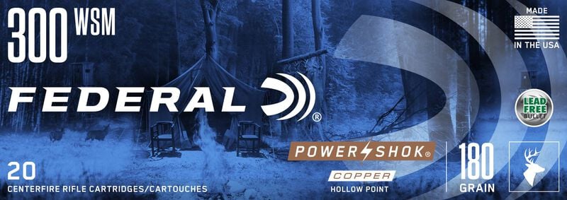 Federal Power-Shok Copper Rifle – eredeti gyári termékillusztráció