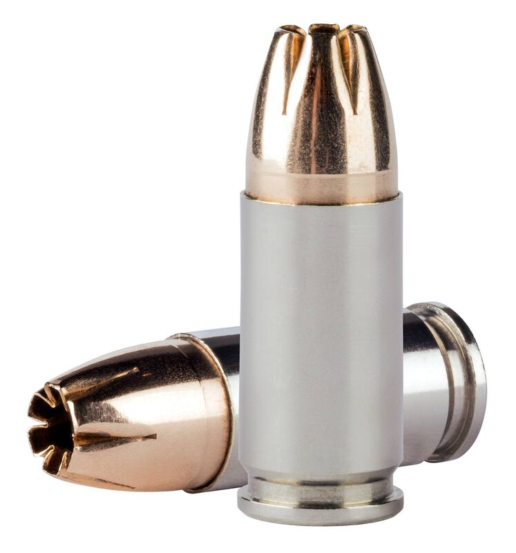 Personal Defense Hydra-Shok Deep, 9mm Luger, 135 Grain, Hydra-Shok Deep Jacketed Hollow Point, 1060 fps