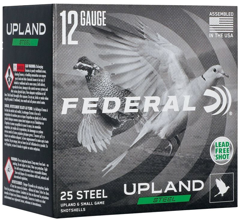 Upland Steel, 12 Gauge, 6 Shot, 2-3/4 in, 1 oz, 1375 fps
